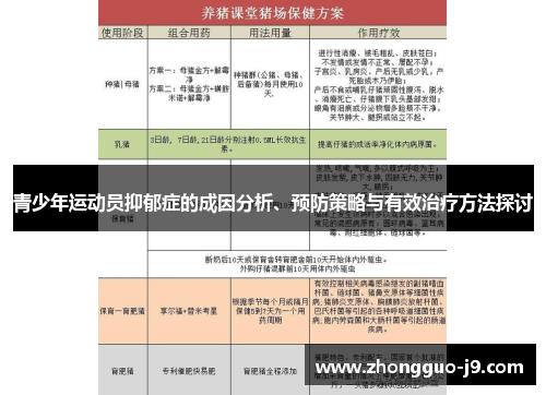 青少年运动员抑郁症的成因分析、预防策略与有效治疗方法探讨 青少年运动员抑郁症的成因分析、预防策略与有效治疗方法探讨